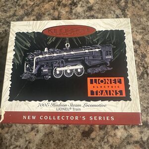1996 Hallmark Lionel 700E Hudson Steam Locomotive Keepsake Ornament U244